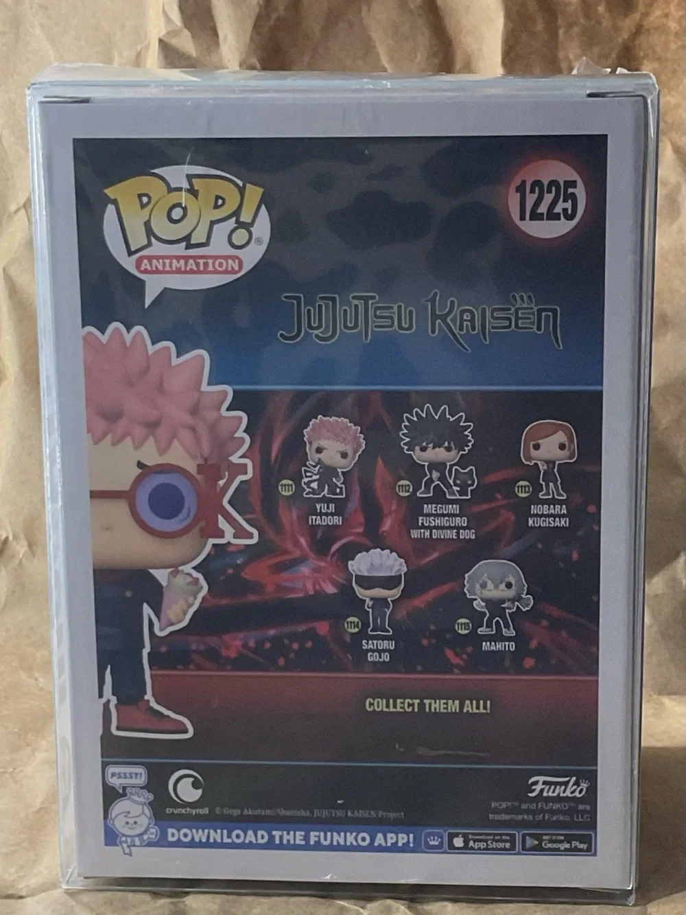 Funko Pop! Jujutsu Kaisen Yuji Itadori 2022 Fall Convention Exclusive- Brand new